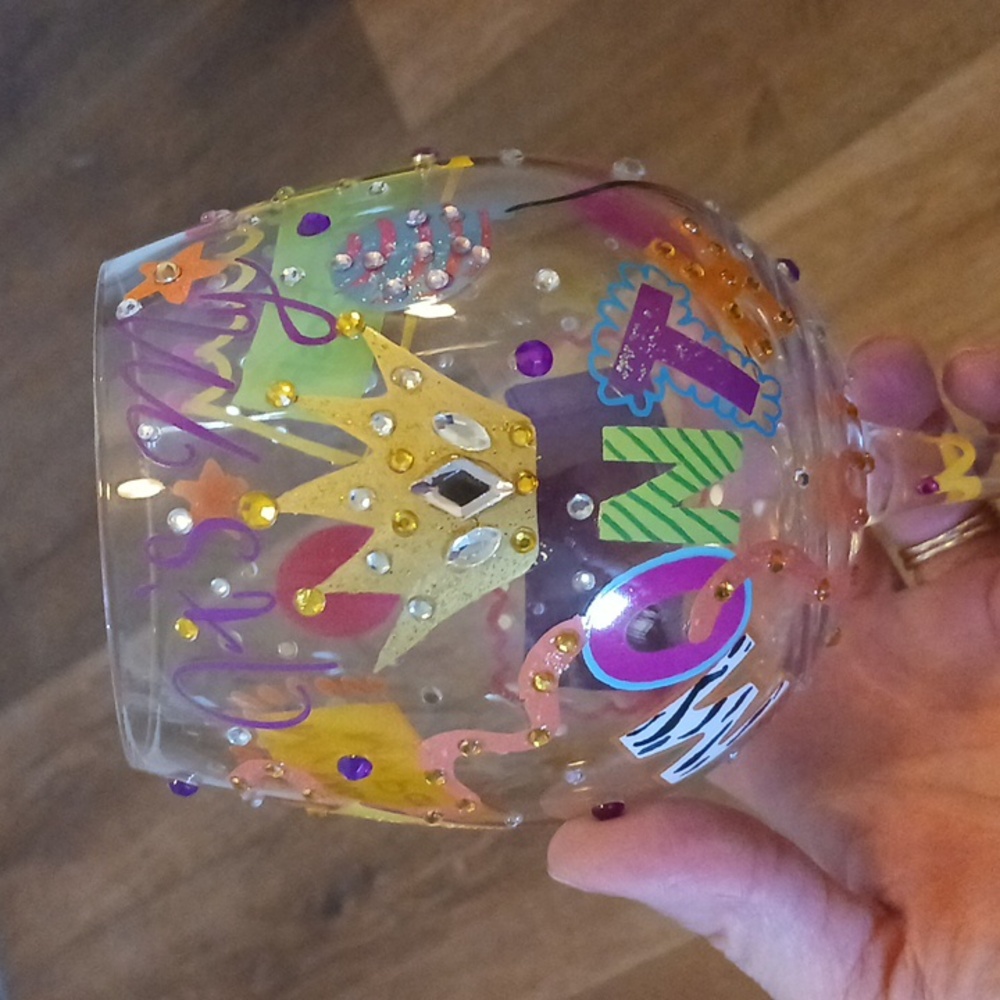 LOLITA "Birthday" wine glass - Picture 3 of 10